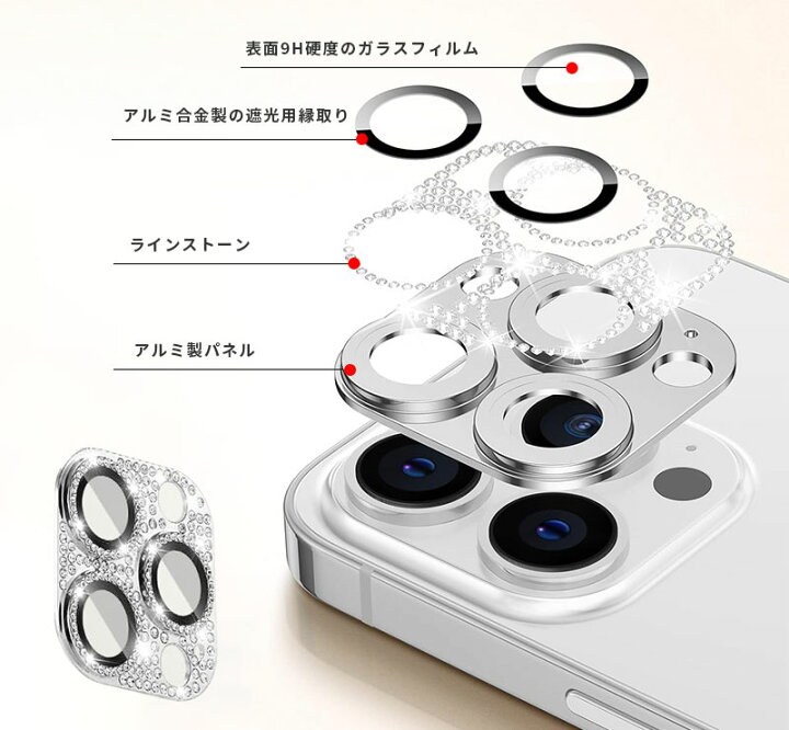 楽天市場】【アルミ合金縁取り+強化ガラス】 カメラレンズ保護カバー 
