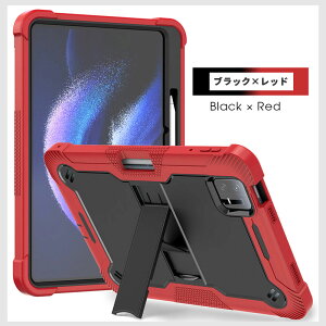 �^�u���b�g�P�[�X �X�^���h Xiaomi Pad 6 11�C���` �p�̃P�[�X �^�u���b�g �P�[�X Xiaomi Redmi Pad SE �J�o�[ �X�^���h�@�\�t�� redmi pad se 11�C���` �ی�P�[�X �S�ʕی� �L�Y�h�~ �Ռ��z�� Redmi pad SE �P