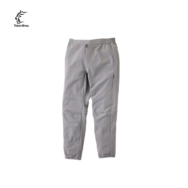 【Teton Bros. ティートンブロス】SLICK PANT (Genderless) スリックパンツ Gray パンツ インサレーションパンツ 膝下テーパード形 Stretch Octa Bonding 軽量性 保温性 通気性 保温性 山行 トレッキング トレラン アウトドア TB251-16