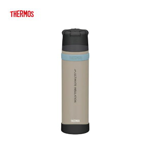 【THERMOS サーモス】山専用ステンレスボトル 900ml グレイッシュブラウン 149 水筒 長時間保温力 長時間保冷力 耐久性 軽量設計 高グリップ性 トレッキング 登山 アウトドア FFX-902 国内正規品