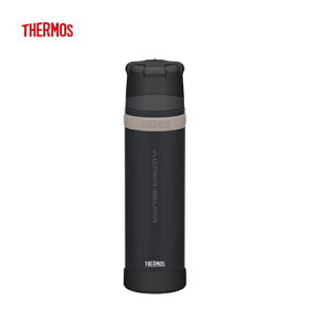 【THERMOS サーモス】山専用ステンレスボトル 900ml ジェットブラック 215 水筒 長時間保温力 長時間保冷力 耐久性 軽量設計 高グリップ性 トレッキング 登山 アウトドア FFX-902 国内正規品