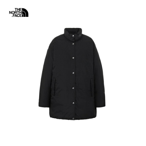 【THE NORTH FACE ノースフェイス】オルタレーションゼファーシェルハーフコート（レディース） K ブラック ダウンコート 軽量 タスランナイロン マット質感生地 はっ水加工 GORE-TEX WINDSTOPPER裏地 防風性 保温性 タウンユース トラベル アウトドア NDW92561 国内正規品