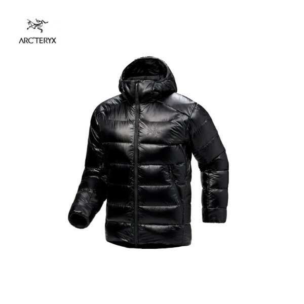 【ARC'TERYX アークテリクス】セリウム SV フーディ メンズ Black ブラック ダウンジャケット フーディ グレイグースダウン ヘルメット対応インシュレーティッド 耐湿性 透湿性 保温性 軽量 耐久性 防風性 ハイキング トレイル アウトドア X000010555 国内正規品