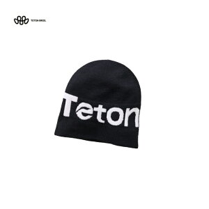 �yTETON BROS. �e�B�[�g���u���X�z80s Logo Tbea WG 80S���S�e�B�[�r�B�[WG Black �u���b�N �j�b�g�L���b�v �j�b�g�X �r�[�j�[ �E�C���^�[�X�|�[�c �A�E�g�h�A TB243-96