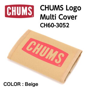 �yCHUMS �`�����X�zCHUMS Logo Multi Cover �`�����X���S�}���`�J�o�[ Beige �x���N���d�l CB�� �y�b�g�{�g�� CH60-3052