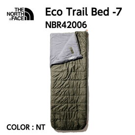 【THE NORTH FACE ノースフェイス 】Eco Trail Bed -7 エコトレイルベッド-7 NT ニュートープ RH-REGサイズ スリーピングバッグ 寝袋 封筒型 化繊わた 3シーズン キャンプ 車中泊 アウトドア NBR42006 国内正規品 10%OFF
