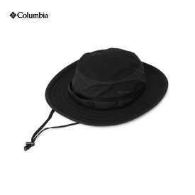 【Columbia コロンビア】Sickamore™ Booney シッカモアブーニー Black 021 ハット 帽子 コットンツイル素材 オムニシェイド UPF50 あご紐付き 旅行 タウンユース アウトドア PU5039 国内正規品