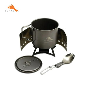 �yTOAKS �g�[�N�X�z�E���g�����C�g�N�b�N�Z�b�g 550ml�|�b�g �Ō`�R���X�g�[�u �܂肽���݃X�|�[�N �E�C���h�X�N���[�� �L�����v �A�E�g�h�A CS-01 �������K�i
