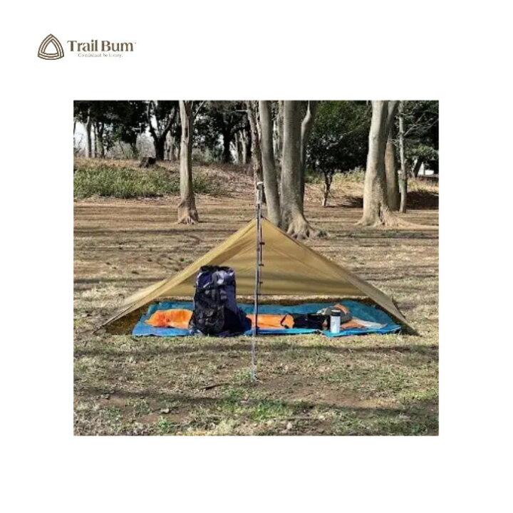 楽天市場】【Trail Bum トレイルバム】CT TARP CTタープ KHAKI タープ 
