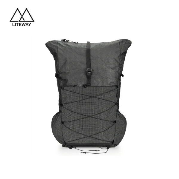 【LITEWAY ライトウェイ】URBAN PRO PACK ULTRA 30L アーバンプロパックウルトラ30L Black ブラック バックパック ULTRA200X 耐水性 経年劣化耐性 ロールトップ方式 フルボリューム30L メイン24L 登山 トレッキング タウンユース アウトドア 国内正規品