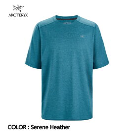 【ARC'TERYX アークテリクス 】コーマック Tシャツ メンズ Serene Heather XSサイズ Tシャツ 半袖 吸湿性 通気性 ランニング トレイルランニング 山岳 ハイキング アウトドア 国内正規品