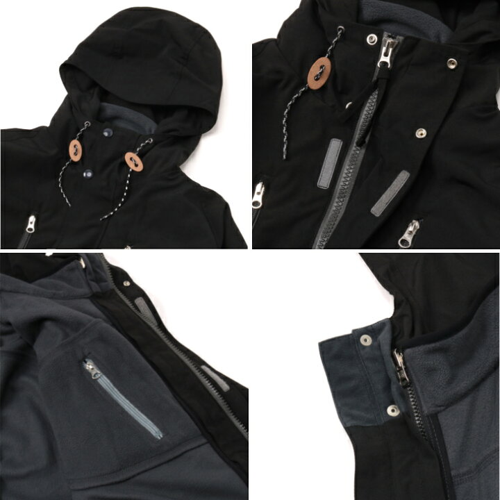 楽天市場】【CHUMS チャムス】3in1Jacket 3in1ジャケット Black 