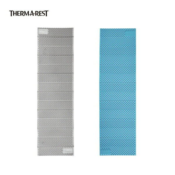 【THERMAREST サーマレスト】Ｚライトソル マットレス R(レギュラー) シルバー/ブルー マットレス 長さ183cm 410g クローズドセル 折りたたみ 断熱 アルミ 3シーズン 山行 キャンプ アウトドア 30118 国内正規品