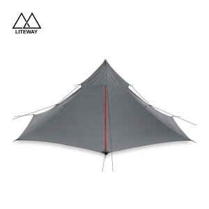 yLITEWAY CgEFCzILLUSION SOLO TENT C[W\eg Grey O[ eg ^[vVF^[ 1lp y ϕ݌v O60cm |[ʔ yO6{ʔ _Cj[}KCCt X^