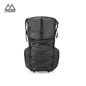 �yLITEWAY ���C�g�E�F�C�zBIGGIE PACK ULTRA 45L �r�M�[�p�b�N45L Black �u���b�N �o�b�N�p�b�N ULTRA200X �ϐ��� �o�N�򉻑ϐ� �t���{�����[��45L ���C��33L �g���b�L���O �L�����v �A�E�g�h�A �������K�i