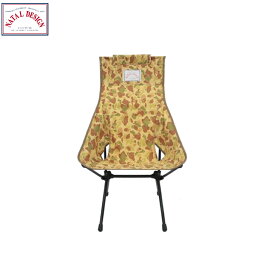 【NATAL DESIGN×Helinox ネイタルデザイン×ヘリノックス】SUNSET CHAIR ND2 サンセットチェアND2 CAMO 折りたたみチェア 椅子 超軽量アルミニウムポール 1000Dナイロン生地 吊り下げ式シート 保温保冷バッグ併用スタッフバッグ キャンプ アウトドア KC-026