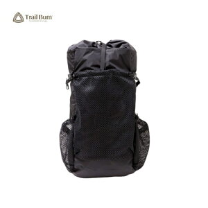 �yTRAIL BUM �g���C���o���zFAB �t�@�u BLACK �u���b�N �o�b�N�p�b�N 25L 360g BUMMER���^�����ǃo�[�W���� ���[���g�b�v�d�l �n�C�N �R�s �o�R �A�E�g�h�A