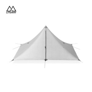 �yLITEWAY ���C�g�E�F�C�zPYRAOMM DUO TARP DCF �s���I���f���I�^�[�vDCF ���y�ʃ^�[�v�V�F���^�[ Dyneema Composite Fabric 260g �V�[������ 2�l�p �ϕ��݌v ���h���� UL �n�C�N �L�����v �A�E�g�h�A �������K