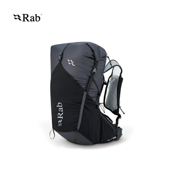 【Rab ラブ】Veil XP 30 ベイルXP30 ブラック バックパック  防水 30L 超軽量 モノメッシュハーネス ハイク 登山 ファストパッキング マウンテンランニング アウトドア 国内正規品