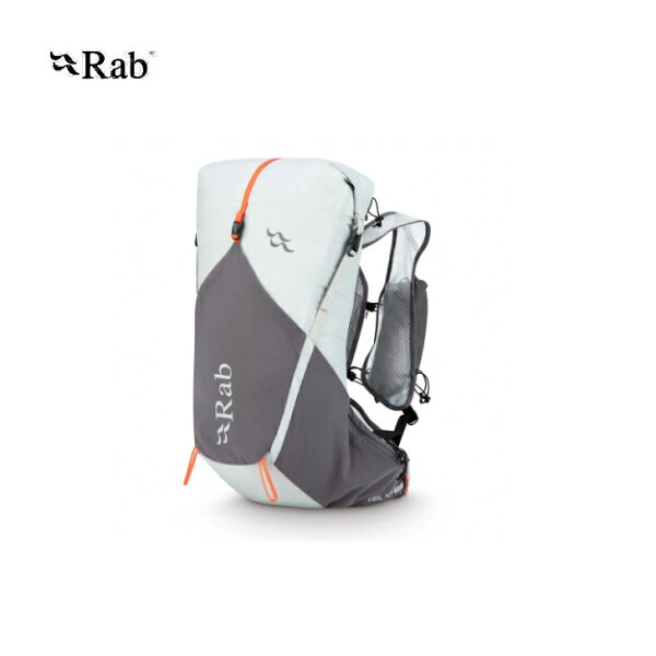 【Rab ラブ】Veil XP 20 ベイルXP20 ピューター/グラフェン バックパック 防水 20L 超軽量 モノメッシュハーネス ハイク 登山 ファストパッキング マウンテンランニング アウトドア 国内正規品