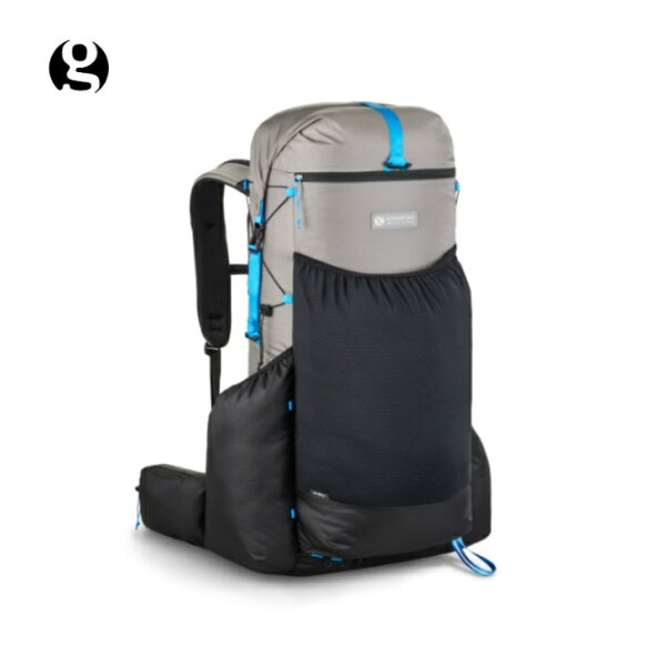 【GOSSAMER GEAR ゴッサマーギア】G4-20 42 R GREY グレー Sサイズ バックパック 容量42L 本体30L ポケット12L Robiナイロン 超軽量 撥水加工 取り外し可能背面パッド ハイク ロングトレイル 国内正規品
