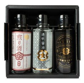 【公式】フンドーダイお醤油3本セット(平成・透明醤油・煎り酒) 【 受注生産 厳選 九州醤油 醤油 しょうゆ 調味料セット 調味料 透明 梅 梅酢 だし かつお 酒 ギフト プチギフト 熊本 九州 お中元 お歳暮しろ醤油 しろしょうゆ さっぱり 和三盆 】