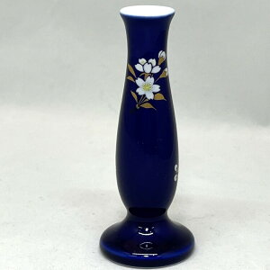 瑠璃磁さくら 花生 深川製磁 花立て 具足 ミニ仏具 モダン コンパクト リン 現代仏壇 高級 おしゃれ 感動葬儀。FUNE フューネ