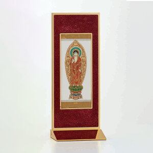 漆宝掛軸・華 ロッソ S 具足 ミニ仏具 モダン コンパクト リン 現代仏壇 高級 おしゃれ 感動葬儀。FUNE フューネ