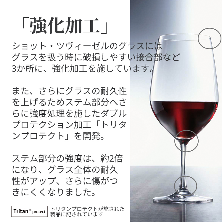 楽天市場】【P10倍】 ヴィーニャ 割れにくい 赤 ワイングラス 750ml 6