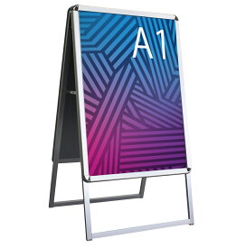 A型看板 [ A1 ] 【 看板 】 両面 ポスター 屋外 A型 スタンド 看板 店舗用 看板 アルミフレーム 送料無料