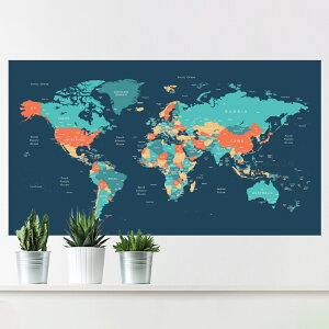 ���E�n�} �|�X�^�[�y�l�C�r�[�V�[�z��^ �p��� world map �C���e���A ������� �f�U�C��