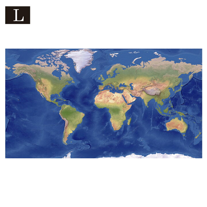 楽天市場 世界地図 ポスター レリーフ L ラミネート加工 大型 1 570 0mm 英語版 World Map インテリア おしゃれ デザイン Fungoal