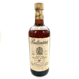【中古】Ballantine's バランタイン 30年 ブレンデッドスコッチウイスキー 750ml 43%【WI-597】