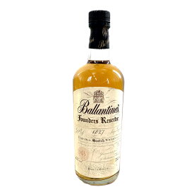 【中古】Ballantine's バランタイン ファウンダー リザーブ 1827 ブレンデッドスコッチウイスキー 750ml 43%【WI-283】