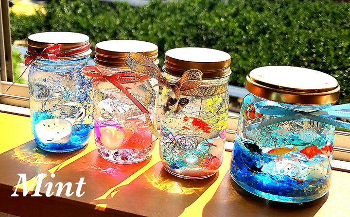 楽天市場 ハンドメイドキット アクアリウム 熱帯魚 ハーバリウム 手作りキット 魚 さかなリウム よもぎ蒸しグッズ専門店 バンビ