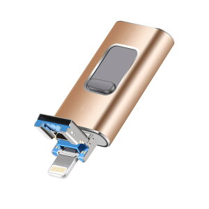 iPhoneΉeʃ eʕs CgjOUSB iPhone+Type-C+USB2.0SΉ Android window iOS MacBookΉ 64GB f[^]Eۑ֗ 3in1 SHIS64G