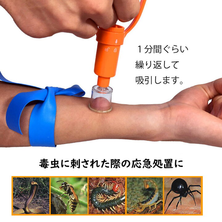 新作販売 毒虫対策ポイズンリムーバー いざという時の応急処置 Www Anavara Com