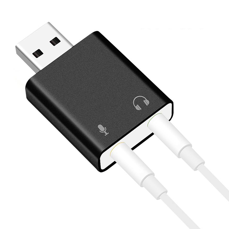楽天市場】USB外付けサウンドカード USB⇔オーディオ変換アダプタ 3.5