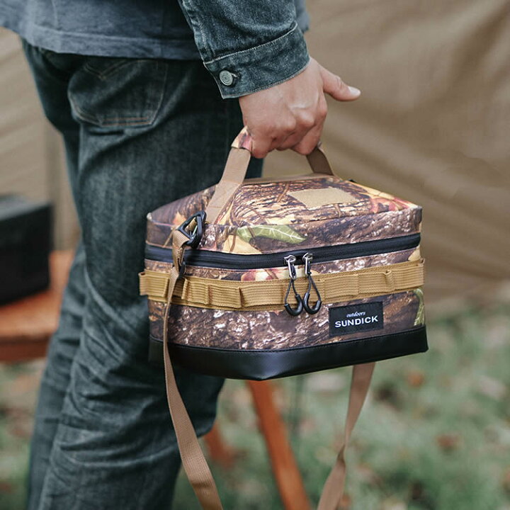 楽天市場 カセットコンロケース カバー カセットボンベの収納も可能 持ち手 仕切り付き クッカー ミニストーブなどにも 撥水オックスフォード布 Sdkssb2522 ファンライフ楽天市場店