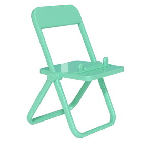 スマホスタンド パイプ椅子型 折り畳み スマートフォン タブレット 置型ホルダー ISSTD55
