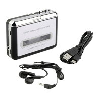 カセットテーププレーヤー 普通のプレーヤーとしても使用可 古いカセット音源も簡単操作でデジタル化でき…