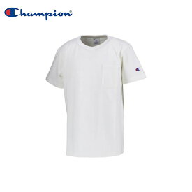 Champion (チャンピオン)　CS6409　キッズ ベーシック Tシャツ 160　02/オフホワイト 21/グレー