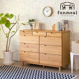 【期間限定7000円引き】チェスト サイドボード リビング収納 リビング 寝室 ベッド横 かわいい 木 アルダー 収納 北欧 無垢 完成品 引き出し 引出 おしゃれ 無垢材 天然木 木製 エリス 120cm ローチェスト4段 ナチュラル ERIS