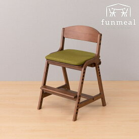 ダイニングチェア クッション 椅子 無垢 天然木 木製 木製チェア リビング 子供用 キッズチェア 学習椅子 食卓 チェア シンプル ウッド エアリー デスクチェア ブラウン 【SET】AIRY-3
