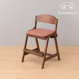ダイニングチェア クッション 椅子 無垢材 天然木 木製 木製チェア リビング 子供 キッズチェア 学習椅子 食卓 チェア シンプル ウッド エアリー デスクチェア ブラウン 【SET】AIRY-3