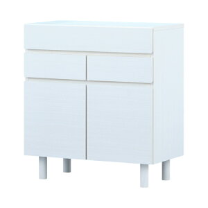 サイドボード リビングボード チェスト リビング収納 収納家具 ベーシックプラス-21 ライトブラウン 70cm モダン・シンプル かわいい おしゃれ 木目 明るい 収納 寝室 衣類 タオル 小物 BASIC PLU