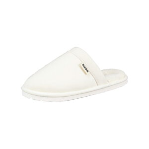 PUMA Puma Fluff Mule BX 387025 プーマ フラッフ ミュール 01‐ブラック / 02-マシュマロ | プーマ 裏起毛 ボア もこもこ スリッポン スニーカー ルームシューズ レディース |