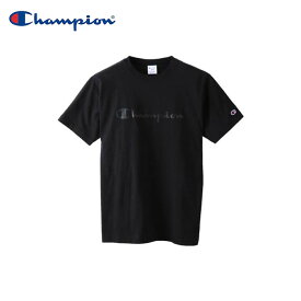 Champion (チャンピオン)　C3-M350　メンズ 半袖Tシャツ　ホワイト　ブラック　グレー　|ロゴ TEE タウンユース スポーツカジュアル ユニセックス 半そで 無地 シンプル トップス|