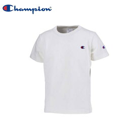 Champion (チャンピオン)　CS6408　キッズ ベーシック Tシャツ 160　|チャンピオン 本体綿100％ 半袖 Tシャツ ロゴ刺繍 クルーネック 子供服|