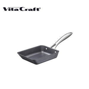 Vita Craft ビタクラフト スーパー鉄エッグパン No.2009|IH対応 玉子焼き器 卵焼き器 窒化加工 窒化4層加工 日本製 鉄フライパン|